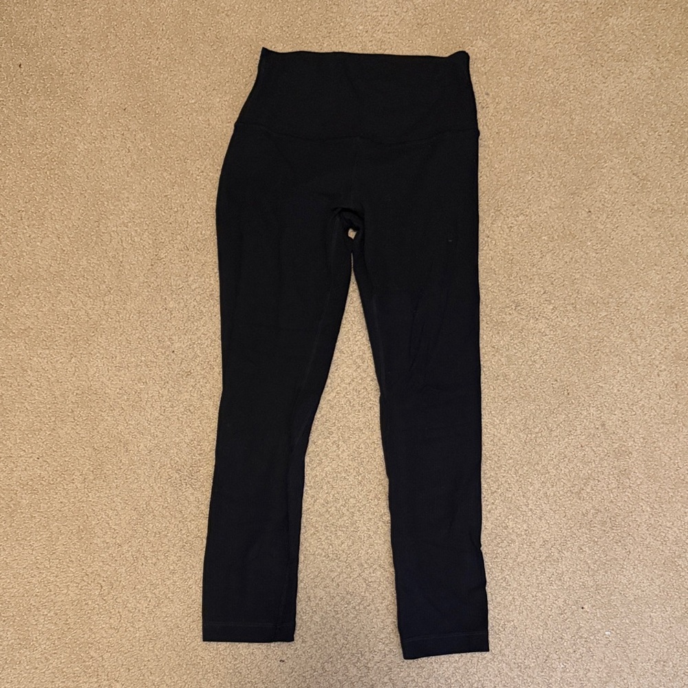 lululemon athletica Ribbed Align Black Leggings 25 in - Picture 4 of 5